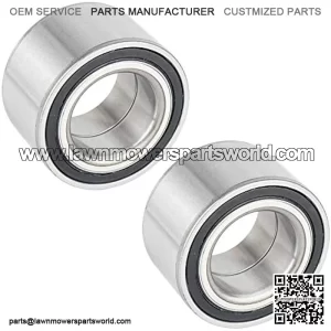 2 Front Wheel Ball Bearing Compatible with John Deere Tx Gator/Tx Turf Gator After 050001