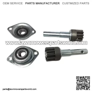 New Tow-Behind Lawn Leaf Sweeper Wheel Bearing & Pinion Gear 6000828