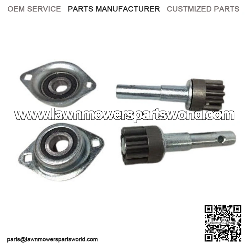 New Tow-Behind Lawn Leaf Sweeper Wheel Bearing & Pinion Gear 6000828