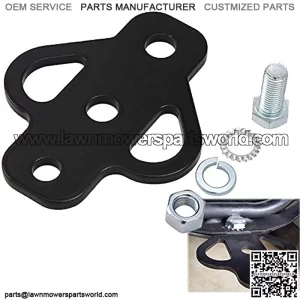 Lonwin Heavy Duty High Strength Steel 3-Way Hitch with Bolt Fit for ATV Lawn Mower Golf Cart Garden Tractor,5% coupon applied at checkout,with coupon