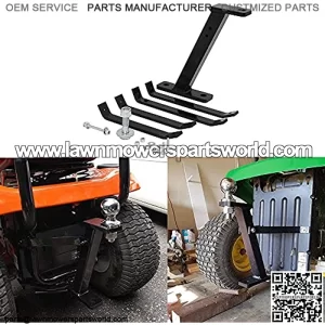 Lawn Mower Towing Hitch ZTR Riding Garden Lawn Pro Tow Mover Hitch Kit Fit for Cub Cadet John Deere Husqvarna Craftsman Riding Mower