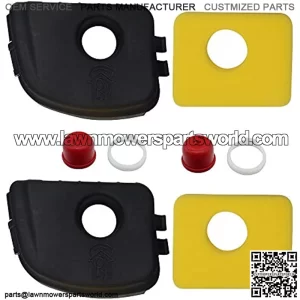 HandyTek 595660 Air Cleaner and Air Filter 799579 and 594281 Primer Bulb for Lawn Mower ??2 Pack of??