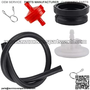 66-7460 44-2750 298090 Primer Bulb Body Assembly Kit Replacement Toro Lawn Boy 667460 442750 120-440 24-1027 Snowblower/Lawnmowers with Hose 298090 150 um 2 Clamps Fuel Filter for Briggs Stratton