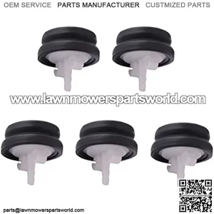 667460 Snowmobile Primer Bulb Compatible with Toro Lawn Boy 667460 442750 120-440 24-1027 CCR2017 CCR3654 Silver Series Walbro Carburetor Mower FSL90-0071 Snowblower Parts (5 Pack)