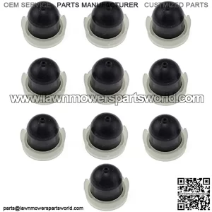10 Pack of Savior 694395 Primer Bulb for BS 496115 5085H 5085K Replace120-174 Lawn Mower Parts