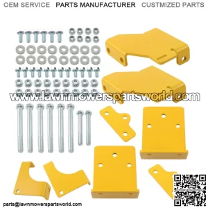 125255 Hydro Transmission Brackets Kit For Hustler Zero Turn Mower Raptor SD