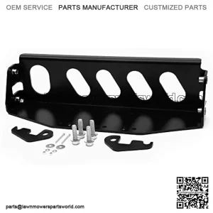 Heavy-Duty UTV Winch Mount Bracket Compatible with John Deere Gator XUV 825i