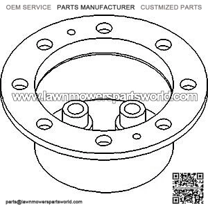 MFWD Planetary Carrier Housing Fits Ford 6610 Fits John Deere 2040 Fits Case IH