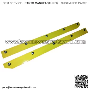 NEW JOHN DEERE 120 140 300 312 314 316 317 330 332 54" SNOW PLOW WEAR BARS