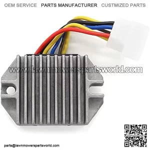 Voltage Regulator Rectifier AM126304 AUC12632 M70121 M97348 Rectifier for John Deere 240 245 260 265 285LX172 X595 X700 X720 X724 X728 F510 F735 for Gator 6x4 Gator CS Gator CX Gator and TS Gator