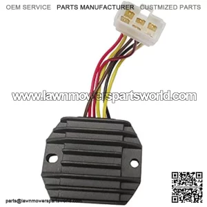 New Rectifier For John Deere 240, 245 Lawn Tractor, 345, F525, F735, Gx345, Lx176, Lx188, Lx279, X495, X575, X700, X720, X724, X728, Cs Cx Ts Gator AM101046 AM126304