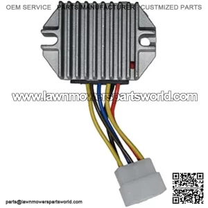 M97348 AM126304 Voltage Regulator for John Deere GT242 GT262 GT275 GX345 F510 Lawn & Garden Tractors AM108848 AUC12632 M70121 M97348 AM101046 240,265,425,445