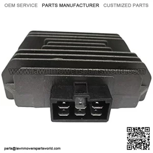 New Voltage Regulator Rectifier Fits for Kawasaki John Deere Gator 425 445 F911, Gator 6X4 ALL 18HP M97348, Kawasaki 21066-2070, M97348 ESP2317 230-58018 230-22066 21066-2070 SH626-12