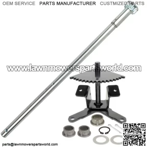 Steering Sector Gear W/Shaft For John Deere LT133 LT150 LT155 LT160 LT166 LT170