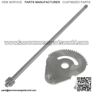 Steering Shaft and Gear fits MTD LT1500 2010 - 2013 / LT2000 2011 and 2013