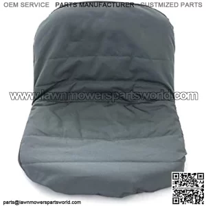 Weatherproof Deluxe Riding Lawn Mower Seat Cover, Medium, Black