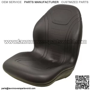 Fits Cub Cadet Lawn Mower Bucket Seat - Fits Various Models - Black Vinyl