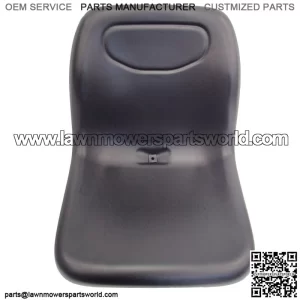 High Back Lawn Mower Seat Black Fits Cub Cadet fits Dixie Chopper fits Dixon
