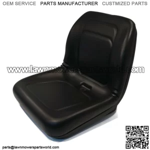 Black High Back Seat for John Deere L110, L111, LA115, L118, L120, L130, L135
