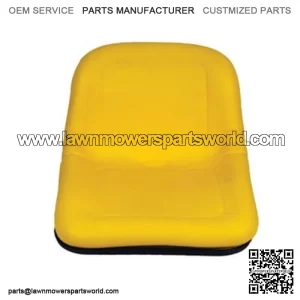 (2) Yellow High Back Seat fit Fits John Deere Fits Gator TX, Fits Gator XUV,