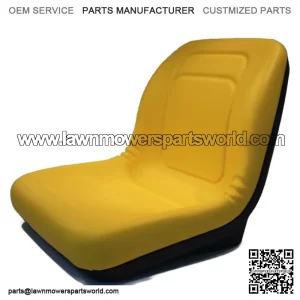 Yellow High Back Seat fits John Deere Gator TX, Gator XUV, Gator 4x2 HPX, 4x4