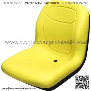 John Deere Gator Yellow Vinyl Seat fits Turf TX TXTurf Worksite and XUV