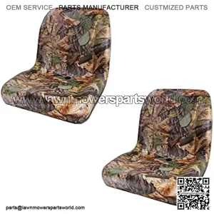 E-VG11696-CAMO Camouflage Seats (2) for John Deere Gator W/ Drain Hole 6X4 DIESEL GATOR (S/N 02298 >), 4X4 TRAIL GATOR, 4X4 TRAIL HPX GATOR, 6X4 GATOR (S/N 020789 >), 4X4 HPX GATOR (GAS),+++
