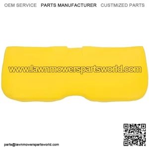 Seat Bottom Cushion Compatible with John Deere XUV 615E 625i 815E 825E 825i 825M 855D 855E 855M S4 Gator Replacement for AM140624 Yellow