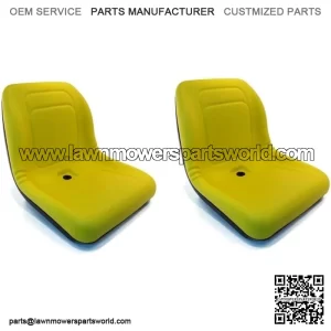 Set-of-2-High-Back-Seats-for-John-Deere-Trail-Worksite-amp-Turf-Gator-4X2 6X4 LGT100YL