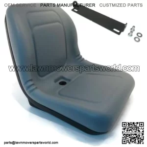 Gray High Back Seat fits John Deere Gator CS, CX, 4x2 HPX, 4x4HPX,4x4 Trail HPX