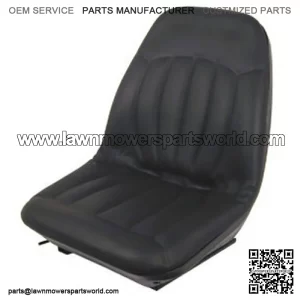 High Back Black Seat Fits Bobcat S130 S150 S160 S175 S185 S205 S220 Skid Steer