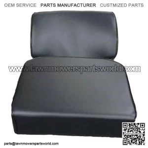 Seat Cushion Set w/Back Rest & Bottom Fits John Deere Crawler Dozer 350C 450C
