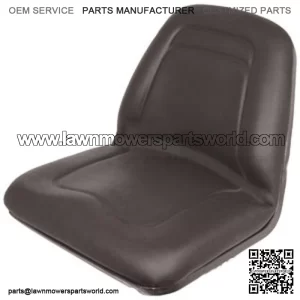 Deluxe Black Seat Fits Ford New Holland Tractor Models