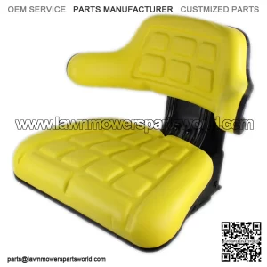 Yellow Seat W222YL Fits John Deere Skidder 540D 548D 640D 648D