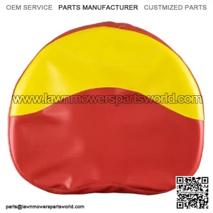 R5243 Red & Yellow Seat Cover - 19" Fits Minneapolis-Moline