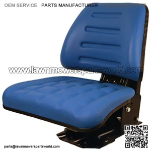 Blue Tractor Suspension Seat Fits Ford 6600 6610 7000 7600 7610