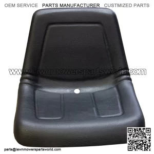 Universal Deluxe High Back Seat fits Lawn Mowers Garden Tractors Small Backhoes