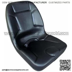 S8301351 Bucket Seat, Black Vinyl Fits Mahindra