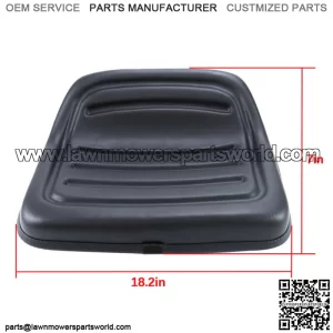 Riding Mower Seat LMS2002 Fits Low Back Lawn Mower & Tractors & Carriages