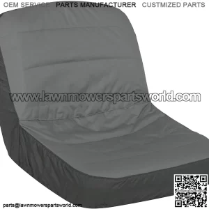 Classic Accessories Deluxe Riding Lawn Mower Seat Cover, Small