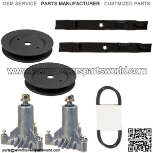 Mower Blade Mandrel Belt Made w/Made With Aramid for Craftsman 42" 130794 138971