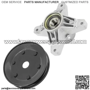 Deck Spindle w/ Pulley for Cub Cadet 213 2130 2135 214 190-214-100 38" 42"