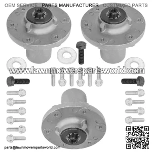 52-Inch Deck Spindle Assembly for Snapper ZTX350 360Z ZT2352 ZT21552 ZT2552 - Replaces 2691410 2691935