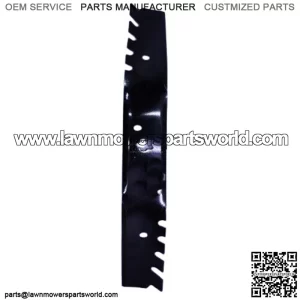 Genuine AYP SEARS HUSQVARNA PAINTED BLADE W/NOTCHES Part# 587199603