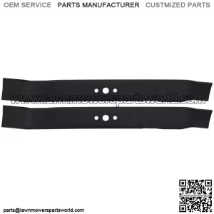 (2) Rotary  Blades for AYP  917532176135 Poulan  PP22024 21" Deck