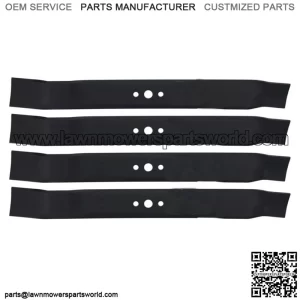Rotary 4 9810 Mower Blades for AYP   Craftsman   Husqvarna   21a?  Length 2-1/4a