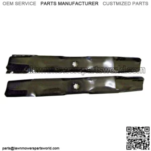 2 blades will fit John Deere M154062 42" DECK D100 D105 D110 D120 D125