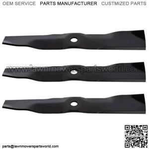 (3) Oregon Blades for John Deere LX176, LX178, LX186, LX188, LX277AWS 48"