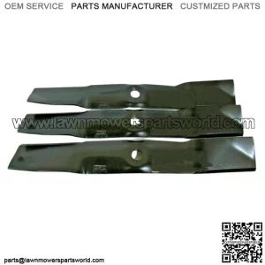 3 blades will fit JOHN DEERE UC22010 54" C DECKS REPLACES FITS SEVERAL