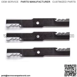 3PK Oregon 396-734 Gator G6 Blade 20-1/2" Replaces John Deere M113878 AM100538